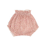 Buho Burgundy Speckle Blouse + Culotte Set