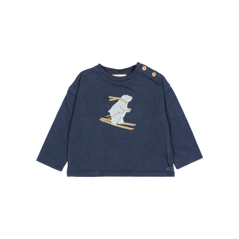 Buho Baby Navy Ski T-shirt