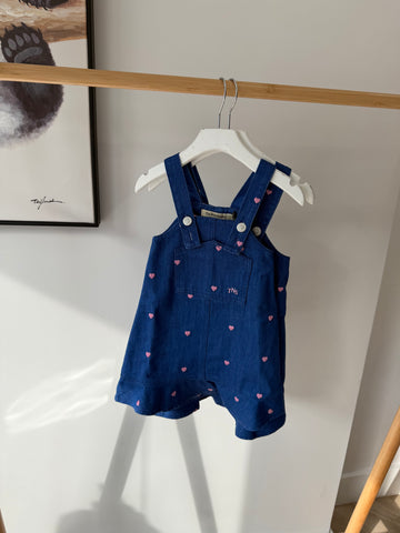 The New Society Light Denim Hearts Lys Special Jumper