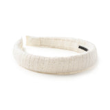 Halo Luxe Ivory Avery Ribbed Knit Headband