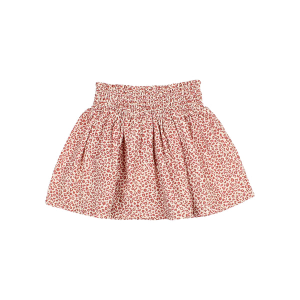 Buho Burgundy Speckle Skirt