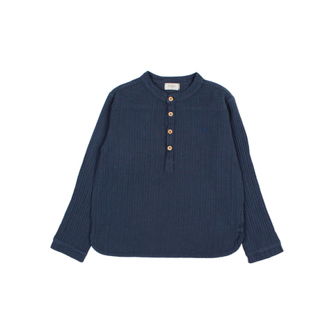 Buho Navy Kurta Shirt