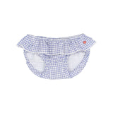 Buho Baby Royal Blue Gingham Top + Culotte Set