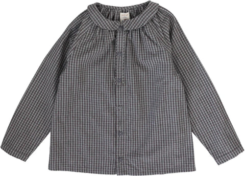 Lil Legs Analogie Soft Gray Plaid Edition Toddler Boys Shirt