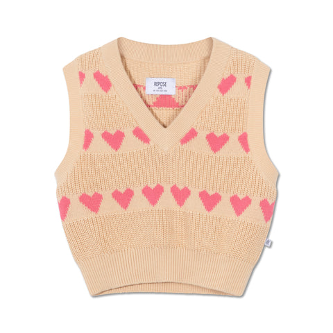 Repose Hearts Sweater Vest