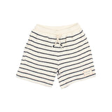 Buho Nuit Stripes Terry Shorts