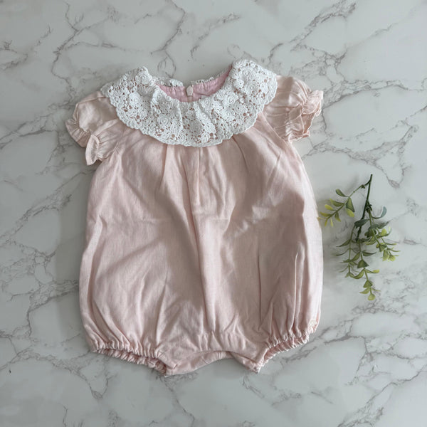 Tartine et Chocolate Rosee Pink Combicourte Romper