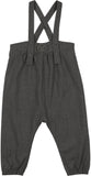 Lil Legs Analogie Mid Gray Boys Long Romper