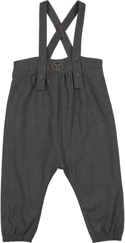 Lil Legs Analogie Mid Gray Boys Long Romper