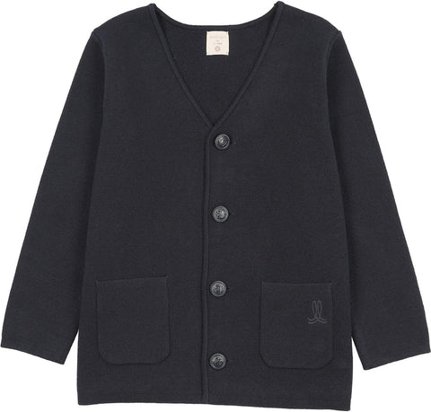 Lil Legs Analogie Navy Boys Cardigan Blazer