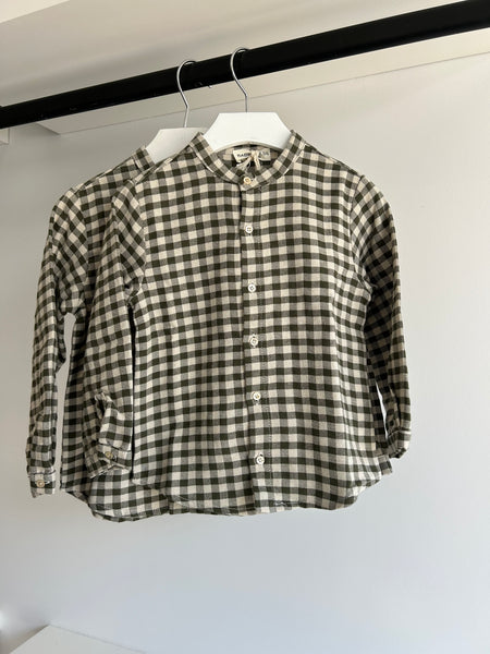 Babe & Tess Muschio Plaid Coreana Shirt