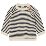 FUB Baby Ecru/Dark Navy Sweater + Legging Set