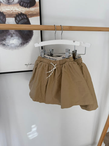 The New Society Camel Sand Gorse Special Skirt