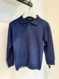 Manuell Frank Classic Navy Royal Knit Polo