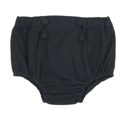 Coco Blanc Navy Wool Button Bloomers