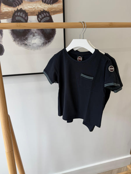 Colmar Navy/Railway Blue Pocket Piquet T-shirt