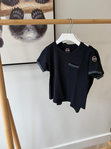 Colmar Navy/Railway Blue Pocket Piquet T-shirt