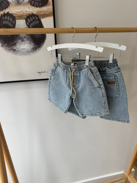 Tumble 'N Dry Denim Light Vintage Juan Shorts