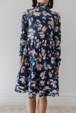 Steph Lilac Floral Printed Cord Skirt