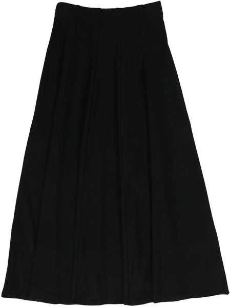 Lil Legs Black Panel Maxi Skirt PSKL-BLA