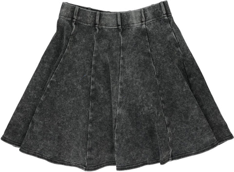 Lil Legs Black Wash Panel Skirt PSK-BKWS