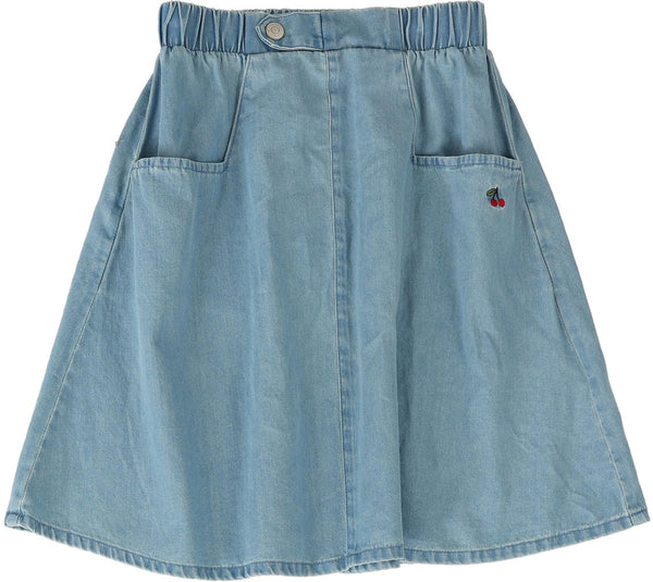 Lil Legs Blue Tencel Denim Capsule Skirt DSKT-BTEN