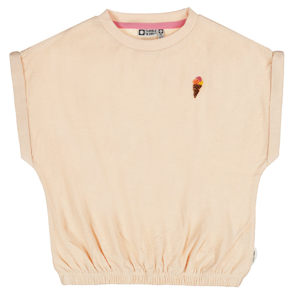 Tumble 'N Dry Pale Peach  Ice Cream Bouquet Tee