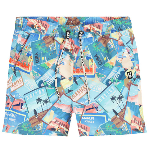 Tumble 'N Dry Strong Blue Macapa Swim Shorts