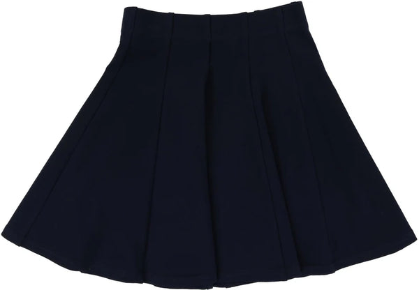 Lil Legs Navy Panel Skirt