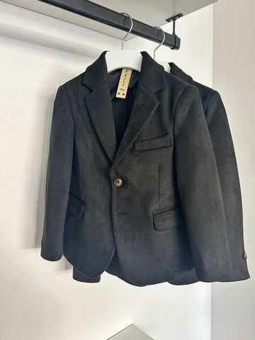 Nupkeet Lozano Black Classic 2 Button Jacket