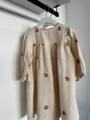 Bebe Organic Bloom Camille 3/4 Sleeve Dress