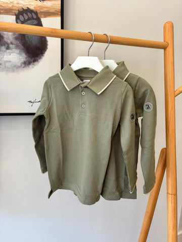 Lil Legs Vintage Green Classic Polo