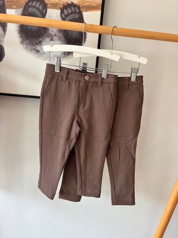 Coco Blanc Mocha Woven Pants