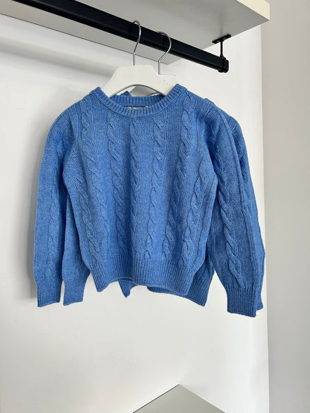 Nupkeet Zerbin Tricot Cable Knit Sweater