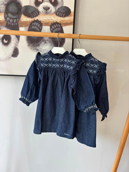 Bonton Chambray Babouchka Dress