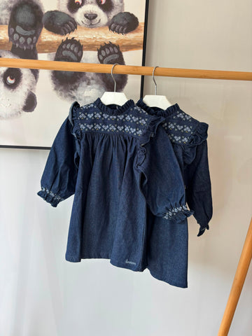 Bonton Chambray Babouchka Dress