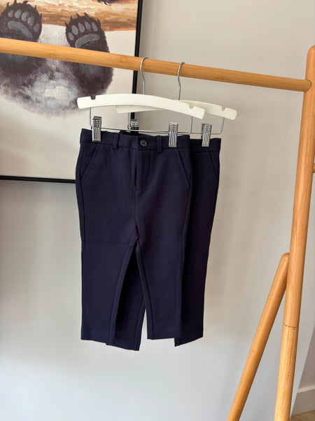 Coco Blanc Navy Ponte Pants