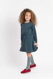 Birnham on the Sea Ocean Teal Sweatshirt Dress