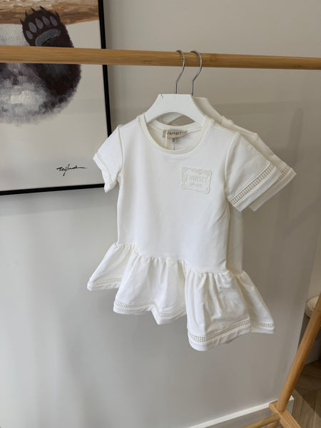 Twinset Off White Ted Dress