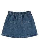 Emile et Ida Denim Fleurs Skirt