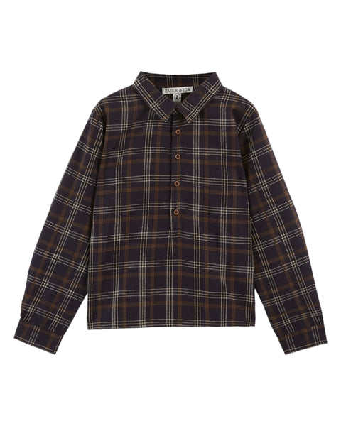 Emile et Ida Plaid Carreau Gavin Shirt