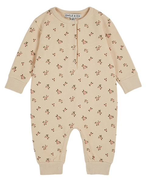 Emile et Ida Creme Petite Rose Jumpsuit