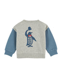 Emile et Ida Bi-Color Penguin Sweatshirt