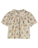 Emile et Ida Baby Printemps Rose Blouse + Bloomer Set