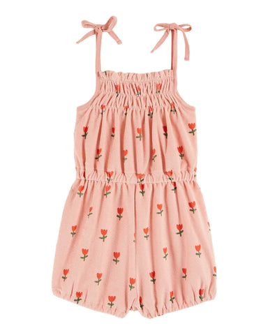 Emile et Ida Blossom Grande Tulips Terry Jumpsuit