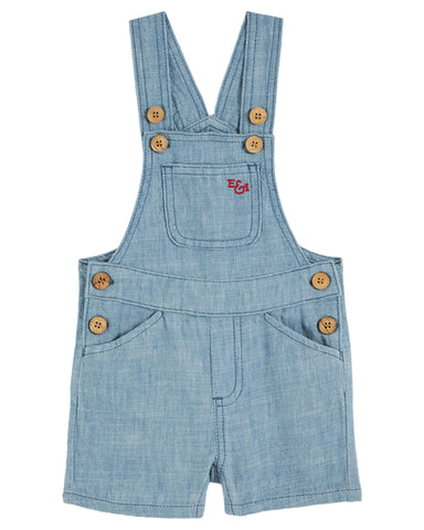 Emile et Ida Light Blue Overalls