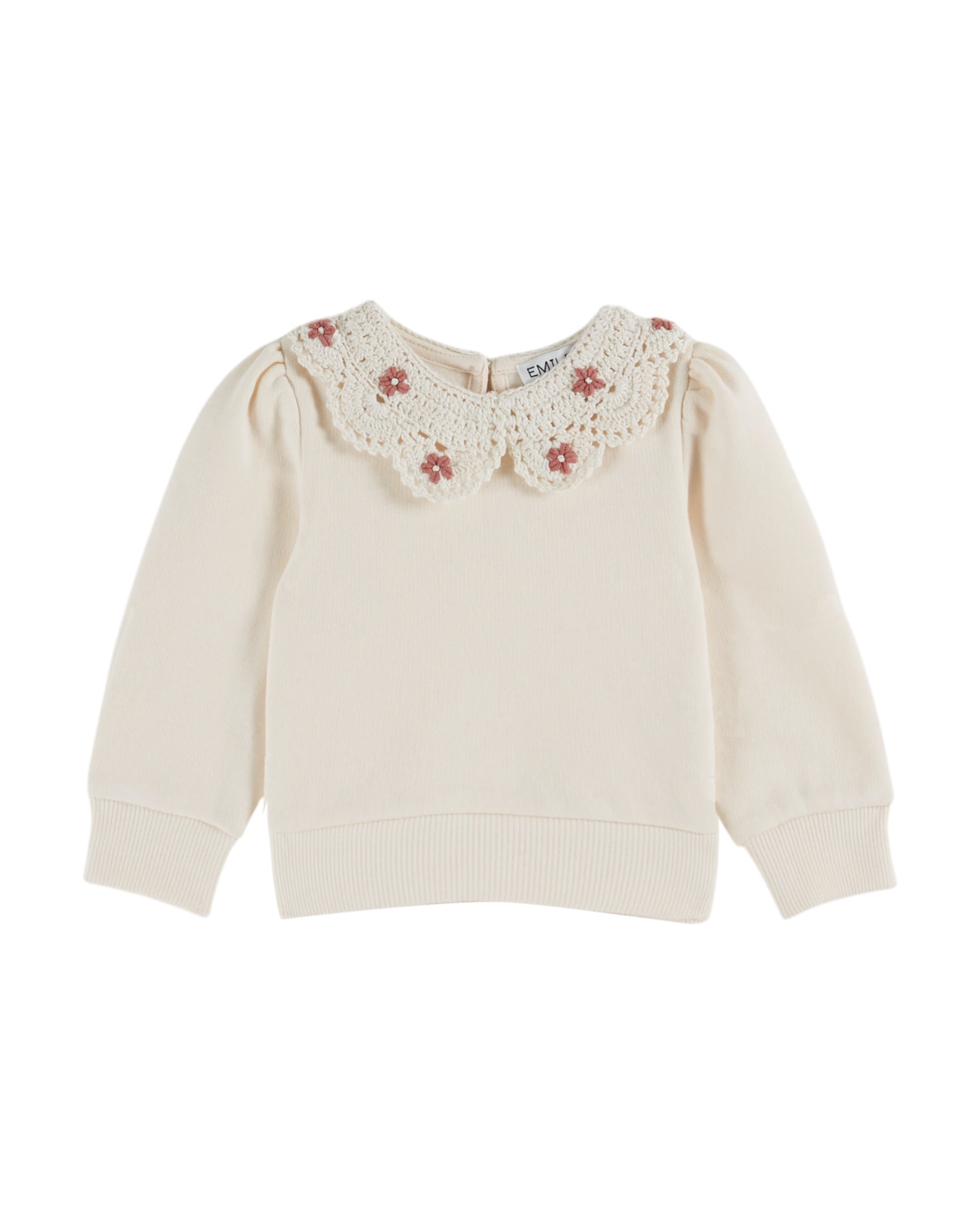emile et ida crochet collar dress Emile et Ida Marceau Crochet Collar Dress
