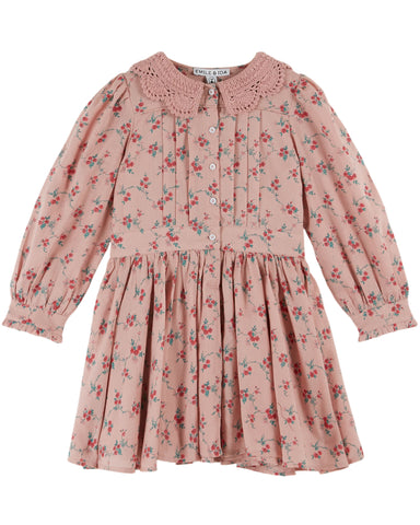 Emile et Ida Aster Crochet Collar Dress