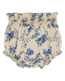 Emile et Ida Baby Blue Orchid Blouse + Bloomer Set