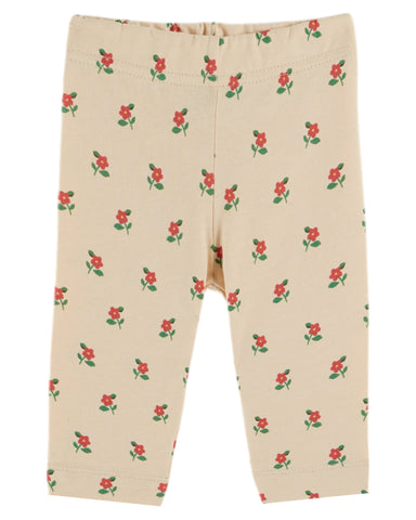 Emile et Ida Brioche Poppy Printed Legging